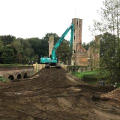 Restauratie kasteelruïne Ter Elst steekt van wal