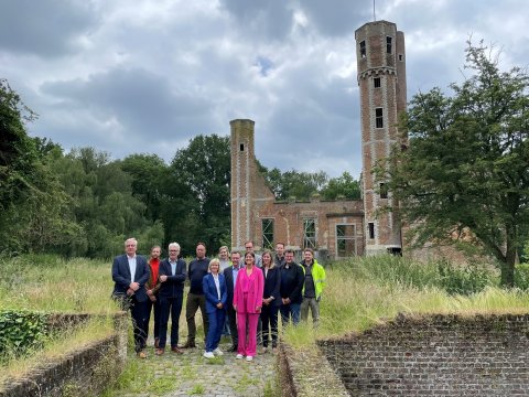 Restauratiewerken kasteelruïne Ter Elst weldra van start: “Historisch erfgoed wordt belevingshotspot"